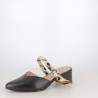 Nu-pieds à Talon metamorf’ose Noir